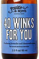 40 Winks for You - Lavender, Chamomile, Vetiver Essential Oil Spray for Sleep, Insomnia, Relaxation and Stress