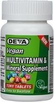 Deva Vegan Multivitamin, Mineral Supplement, Tiny Tablets, 90 Count Bottle