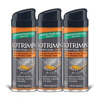 Lotrimin AF Athlete's Foot Deodorant Antifungal Powder Spray, Miconazole Nitrate 2%, Clinically Proven Effective Antifungal Treatment of Most AF, Jock Itch and Ringworm, 4.6 oz Spray Can (Pack of 3)