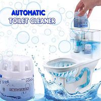 MAMaiuh Automatic Toilet Bowl Cleaner, Eco Friendly Toilet Tank and Bathroom Cleaning System Bleach and Blue Cleaning, Scrub-Free, Long Lasting, Natural Scent, Safe for All Pipes and Septic Tanks