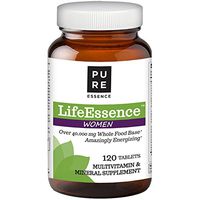 Pure Essence Labs LifeEssence Women's Formula - World's Most Energetic Multiple - The Master Multiple - 120 Tablets