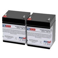 12V 5AH SLA Battery Replacement for Garage Door Opener Standby 41B822-2 Pack