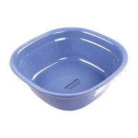 Gotian Square Plastic Wash Basin Dish Pan, Laundry Pan, Cleaning Pail, Kitchen，Dining And Bar Used (Blue, L)