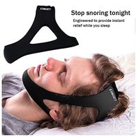 girtt Snoring Solution Anti Snore Chin Strap Adjustable Device Relief Adjustable Chin Sleep Snoring Reduces Snoring Snoring Comfortable Chin with 1 Anti-Snoring Nose Ventilation Sleep Aid Device