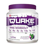 Scivation, Quake 10.0 Pre-Workout, Watermelon Bubble Gum, 40 Servings