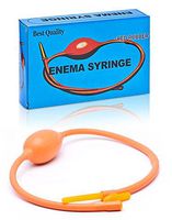 Enema Syringe Eemator Large Douche Vaginal Colon Hygienic Clyster Pump Anal Cleaning