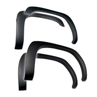 Tyger Auto TG-FF6C4218 For 1999-2007 Chevy Silverado/GMC Sierra (2007 Only fit Classic Models) | Textured Matte Black Paintable Factory Style Fender Flare Set, 4 Piece