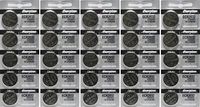 25 Energizer 2032 Battery CR2032 Lithium 3v (5 Packs of 5)