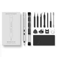 IFU 22 in 1 Mini Cordless Electric Screwdriver Set, Repair tool for iPhone, Huawei Phone, Digital Watch, Laptop, Drone, eyeglasses Tighten And Loosen Screws(white)