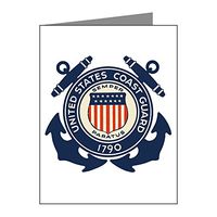 Note Card United States US Coast Guard Seal