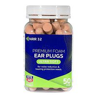 Rite Aid Ultra Soft Foam Ear Plugs - 50 Ear Plugs | Disposable Ear Plugs | Ear Plugs for Sleeping