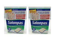 Salonpas 768250615510 Father's Day Pain Relieving Apply for 8 Hours-60 Count Patches Per Pack of 2 Boxes