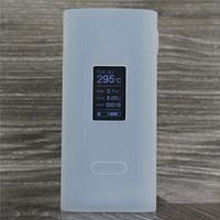 Silicone Case for Joyetech Cuboid 150w TC Sleeve Skin Cover Wrap (Clear Opaque)