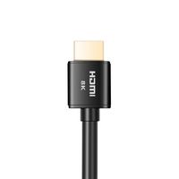Buyer's Point Ultra High Speed HDMI 2.1 Cable CL3 Rated Dynamic HDR 1.8M(6ft) 8K 120Hz, 48Gbps, Dolby Vision, eARC Compatible with Apple TV, Nintendo Switch, Roku, Xbox, PS4,(1 Pack, Black CL3 Rated)