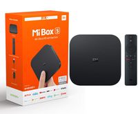 Mi Box S Xiaomi Original - 4K Ultra HD Android TV with Google Voice Assistant & Direct Netflix Remote Streaming Media Player US Plug