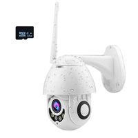 Mikeric IP WiFi Security Camera 1080P, Includes 32G Micro SD- Camera with IP66 Waterproof Motion Detection Night Vision 2-Way Audio for Home/Supermarket Monitor,Work with iOS/Android/Windows