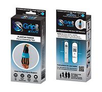 Gripit - Pre-Cut Kinesiology Tape – Plantar Fasciitis (Black & Blue)