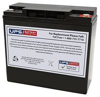 12V 18Ah Vision CP12180XRP Sealed Lead Acid Replacement Battery with Insert Termiinals by UPSBatteryCenter