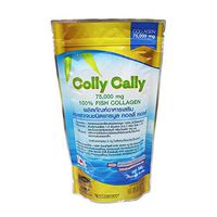 Colly Cally Collagen, 75,000 mg. (75 g,) Helps make the skin smooth, soft and smooth. Skin tight, smooth, clear