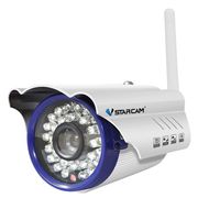 OBO HANDS Million Pixels Waterproof Home Security Camera -Outdoor Bullet IP Camera with Night Vision-Remote Viewing Motion Detection -Push Alerts for Android/iOS/Windows White (3M Power Cable)