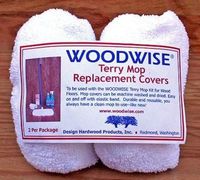 Woodwise Terry Mop Replacement Covers (2 Pack)