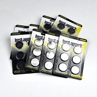 Instapark CR2032 DL2032 ECR2032 Lithium 3V 210mAh Coin Button Cell Battery for Watches & Electronics