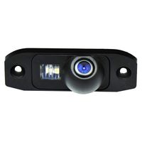 Reversing Camera Parking Camera Integrated in Number Plate Light License Rear View Backup camera for S90 S80L/S40L/S80/S40 S40L V40 V50 /S60/V60/XC90/XC60/XC70 (Model A= 2 x Screw Hole)