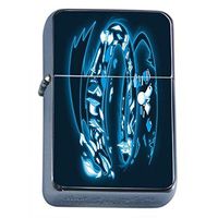 Book Nerd Dragon Flip Top Dual Torch Em1 Smoking Cigarette Silver Refillable Dual Flame