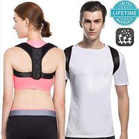 Posture Corrector for Men and Women, Adjustable Back Straightener Support Brace, Effective and Comfortable Posture Brace Support, Perfect for Spinal, Neck, Shoulder & Upper Back Pain Relief