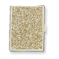 Nickel-plated or Brass-plated Glitter Cigarette/Card Case Home Garden Living Gifts