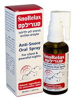DAN Pharm SnoRelax Anti-Snore Oral Spray for Silent & Peaceful Nights 50ml/1.69fl.oz