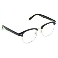 Cyxus Blue Light Uv Filter Eyewear Half Frame Spring Hinge Anti Eye Fatigue Computer Glasses