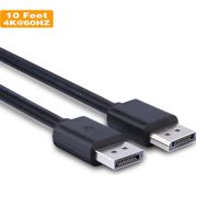DisplayPort Cable,AllChinaFiber DP Cable 144HZ Male to Male Support 4K@60Hz 10 Feet,Black