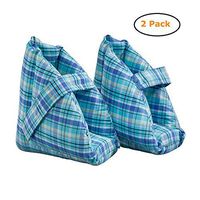 Foot Pillows/Heel Protectors Plaid - Size -One Size - Pack of 2