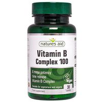 Natures Aid Mega Vitamin B Complex 100