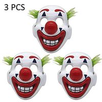 biliten Latex Joker Mask for Halloween Cosplay