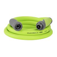 Flexzilla Garden Hose with SwivelGrip, 5/8 in. x 10 ft., Heavy Duty, Lightweight, Drinking Water Safe - HFZG510YWS