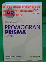 Systagenix Promogran Prisma Matrix Wound Dressing - 4.34 sq. in. - Single Dressing (3 Pack)