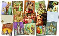 Sacraments Religious Note Card Set Box of 12 Different with Heavenly Envelopes Free Cross Bookmark