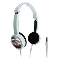 GRAPHICS & MORE Calavera Sugar Skull Guns on Dollar Day of The Dead Novelty Travel Portable On-Ear Foldable Headphones