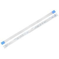 uxcell Flexible Flat Cable, 12 Pins 0.5mm Pitch 150mm FPC FFC Flexible Ribbon Cable for LCD TV Car Audio DVD Player Laptop 5Pcs A Type