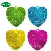 Non Slip Multi-Functional Silicone Dual Sided Bath Brush Foot Scrubber Massager for Pregnant Women Improves Elderly Foot Circulation Exfoliating Reduce Foot Pain Soothes