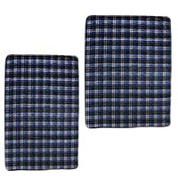 2 Pieces Waterproof Washable Underpads Bed Under Pads Reusable Incontinent Pee Protector for Children or Elderly