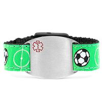 StickyJ USA Soccer Sport Band Medical Bracelet Kids