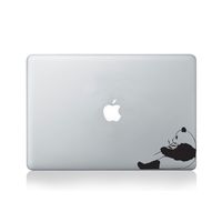 Panda Munching Bamboo Vinyl MacBook Decal/Laptop Decal - Fits MacBook Air (11/13), MacBook Pro (13/15), MacBook Pro Retina (13/15) and MacBook Retina (12)