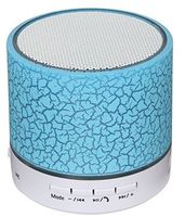 Portable Speaker, Sudroid Mini Wireless Bluetooth Speaker LED Hands Free TF USB Speakers Portable Subwoofer 3.5mm MP3 Audio Stereo Music Player (Blue)