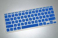 HQF Silicone Laptop Keyboard Cover - Soft Rubber Keyboard Skin Protector for MacBook Air 11"(Sea Blue)