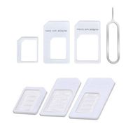 Relkin Nano SIM Card Adapter 4 in 1 Converter Kit to Micro/Standard for All Mobile Devices 2pcs