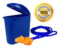 Reusable Ear Plugs Noise Cancelling Silicone Easy to Clean for snoring Travel Airplane Work Protection Noisy Operation Concerts