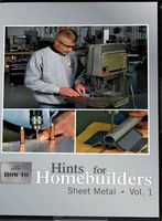 Hints For Homebuilders Sheet Metal VOL 1